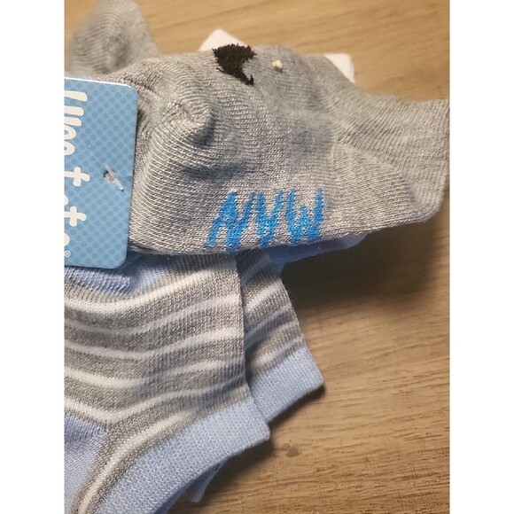 NEW Wee Tots 6 pack infants Ankle socks Little Man 12-24 Months - Picture 2 of 6